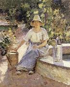 Theodore Robinson The Watering Pots oil painting